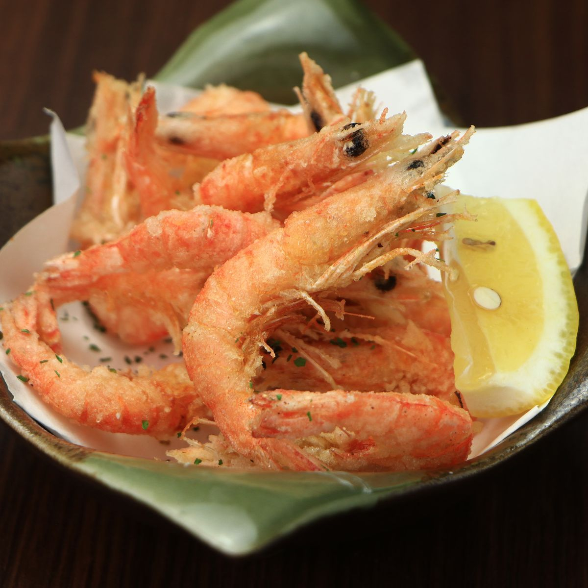 川海老唐揚げ