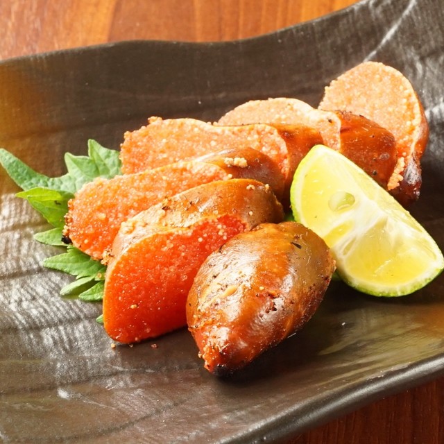明太子藁焼き