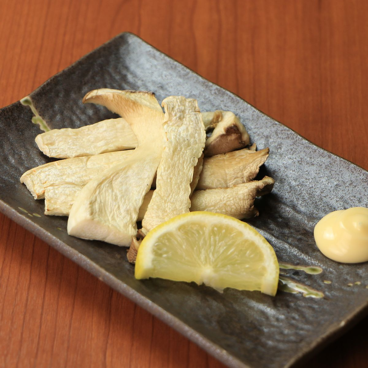 エリンギの藁焼き